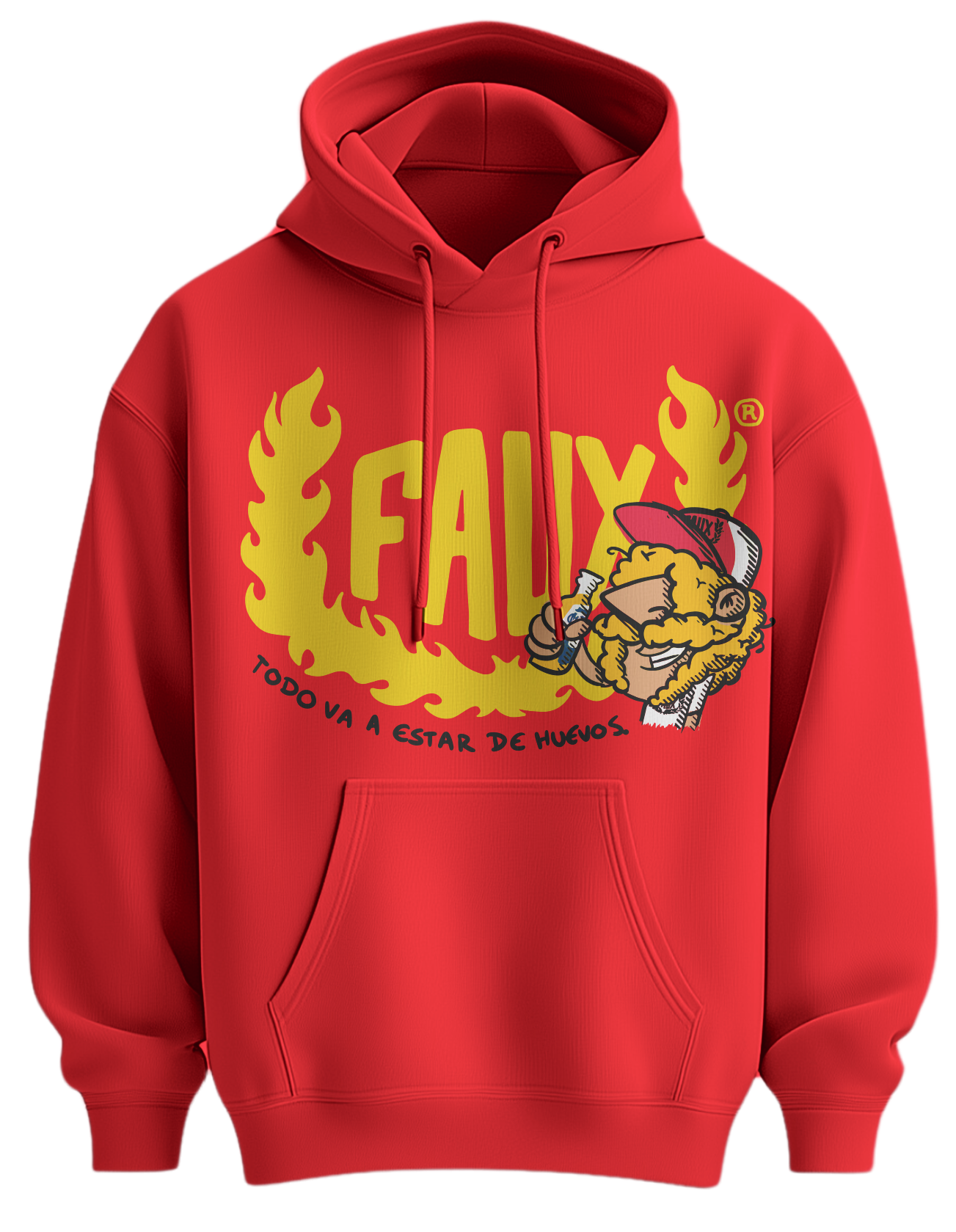 Volt Faux Logo Hoodie