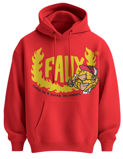 Volt Faux Logo Hoodie