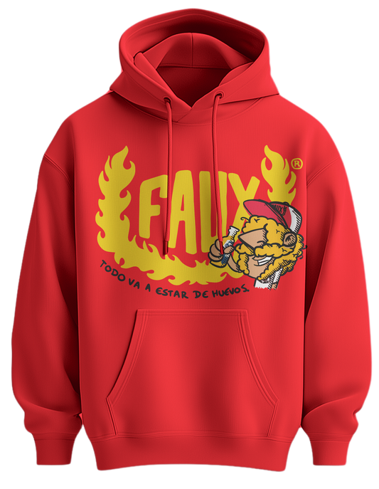 Volt Faux Logo Hoodie