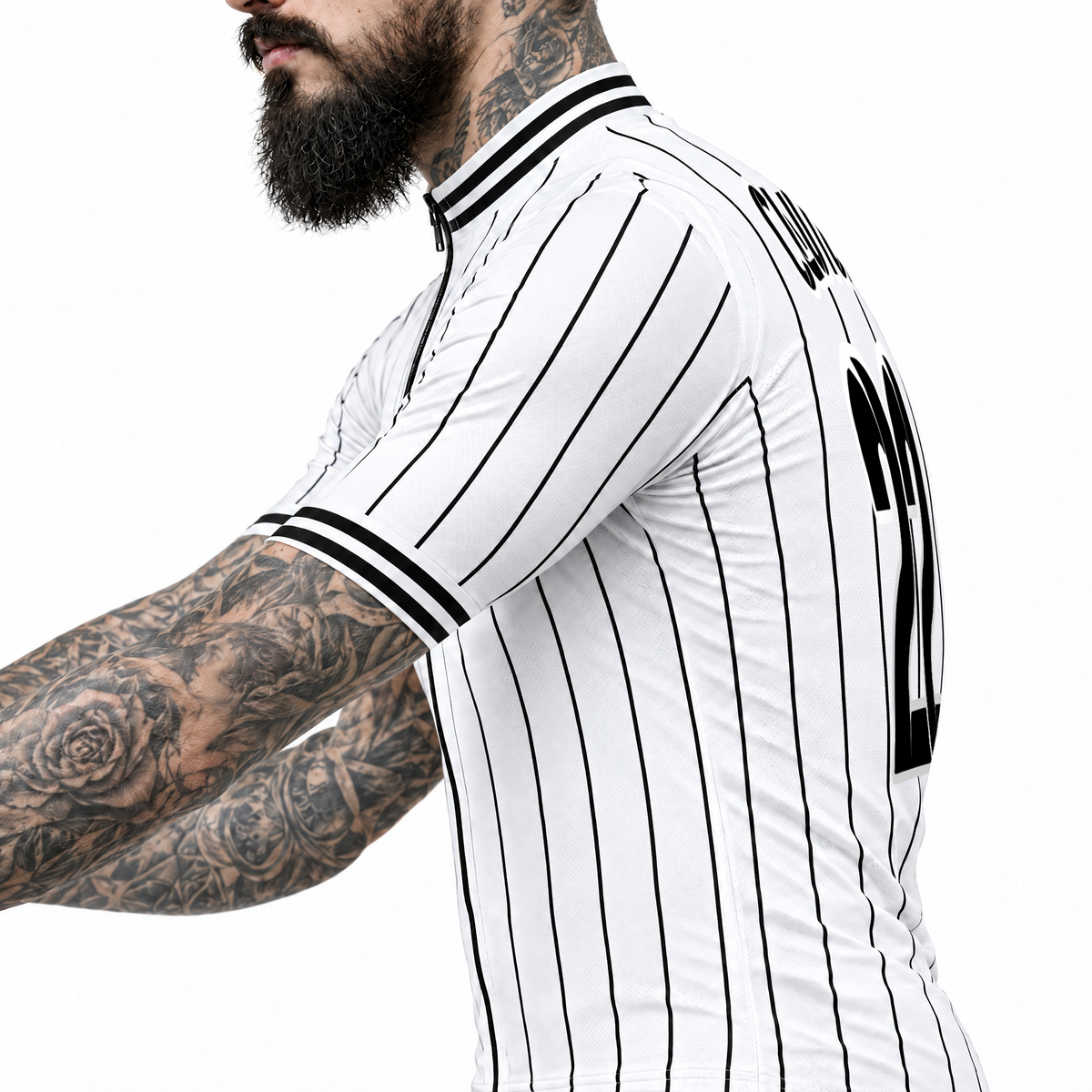 The Clutch Cycling Jersey White