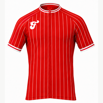 The Clutch Cycling Jersey Rojo