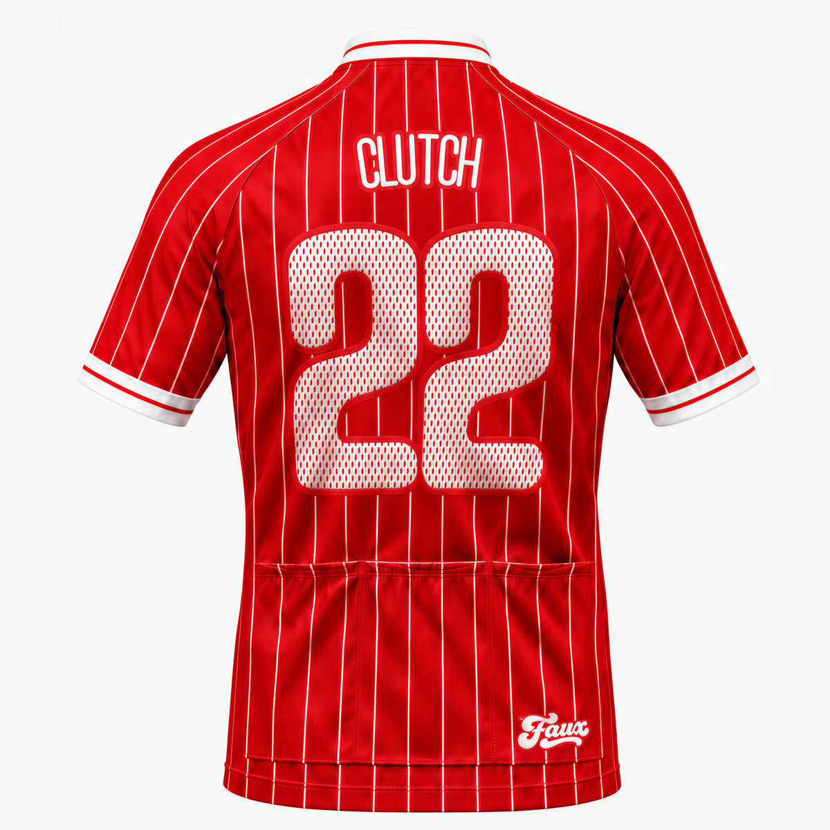 The Clutch Cycling Jersey Rojo