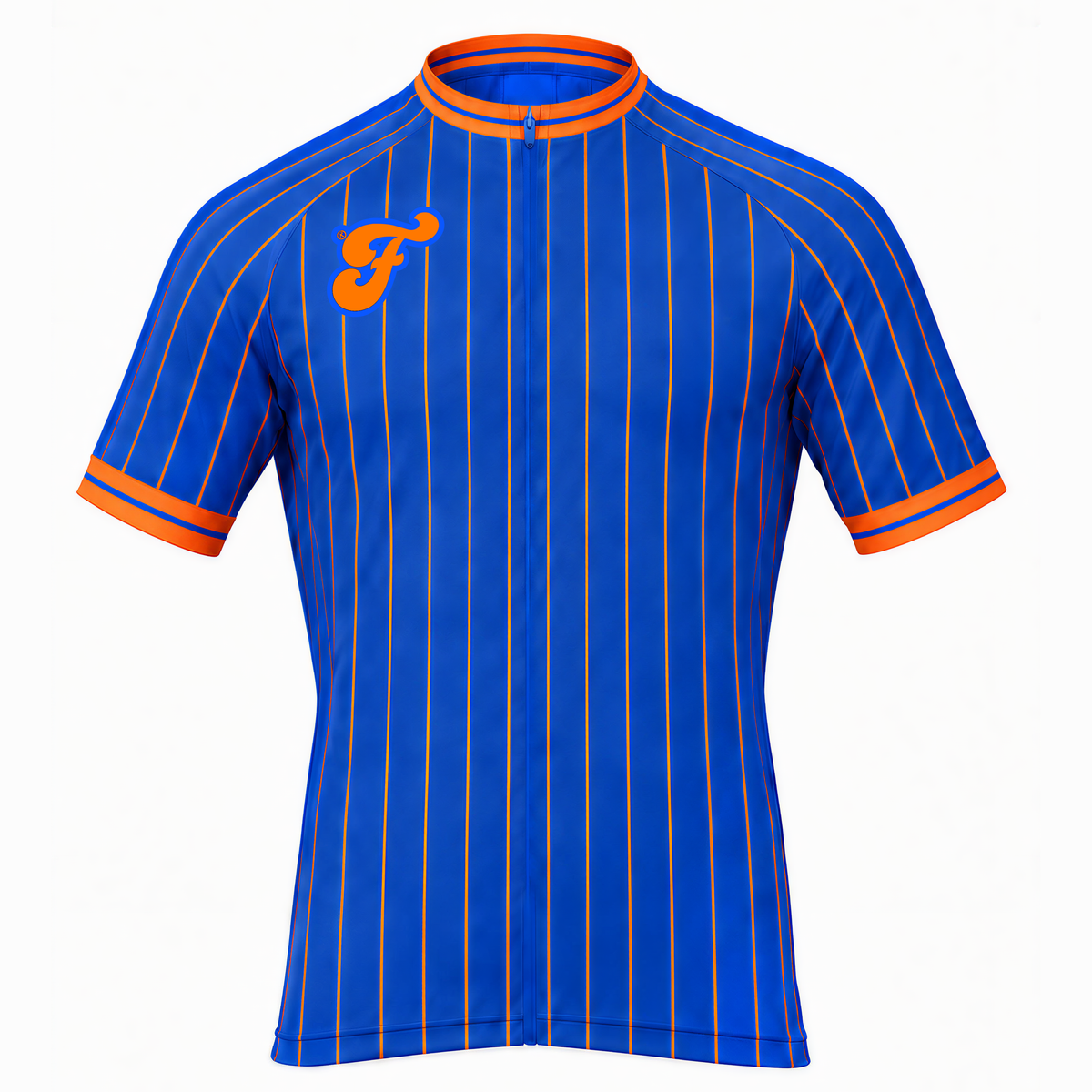 The Clutch Cycling Jersey Mets Blue