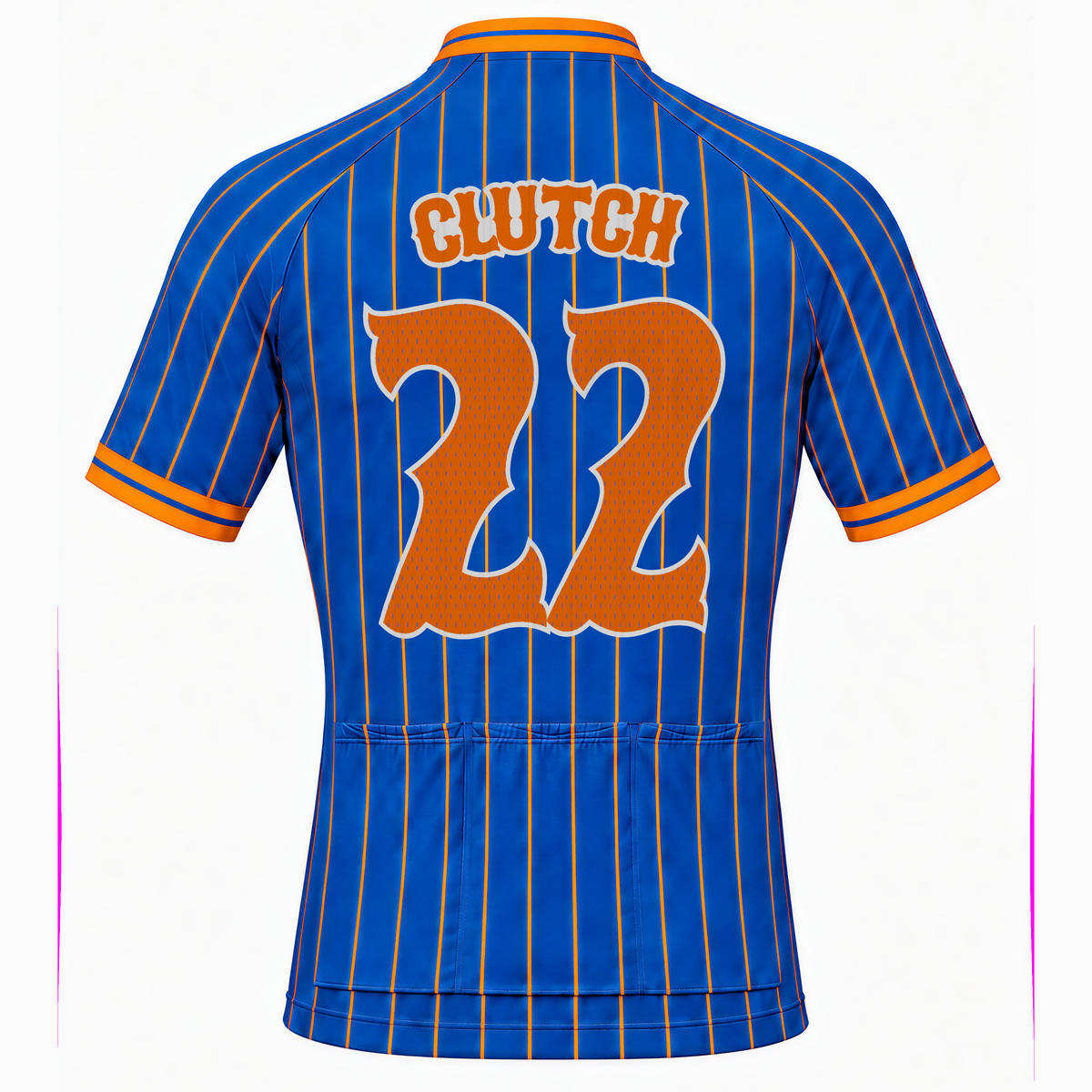 The Clutch Cycling Jersey Mets Blue
