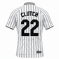 The Clutch Cycling Jersey White