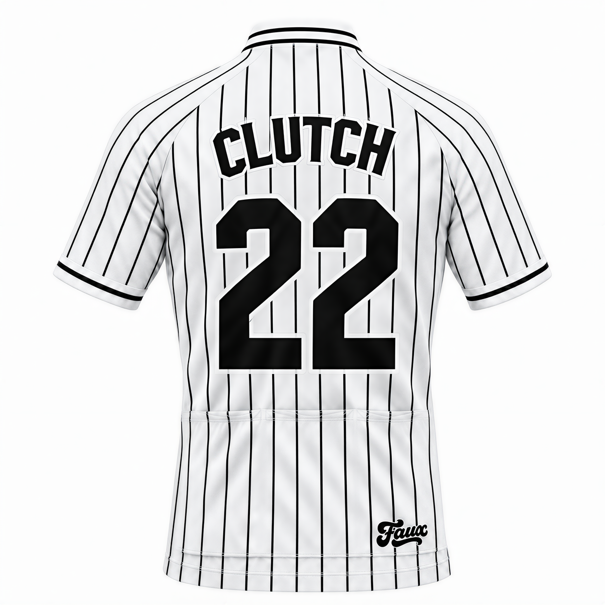 The Clutch Cycling Jersey White