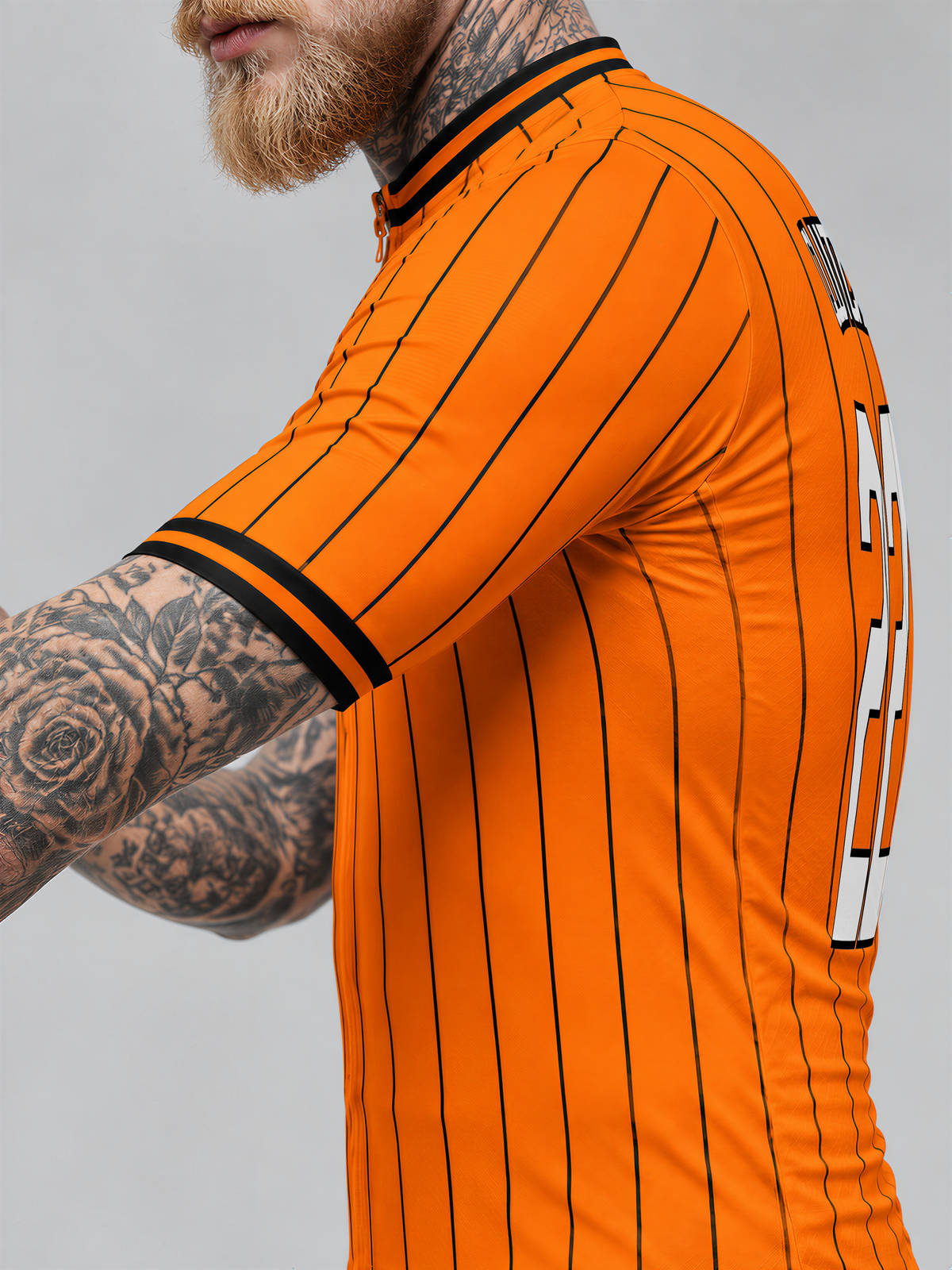 The Clutch Cycling Jersey Naranja