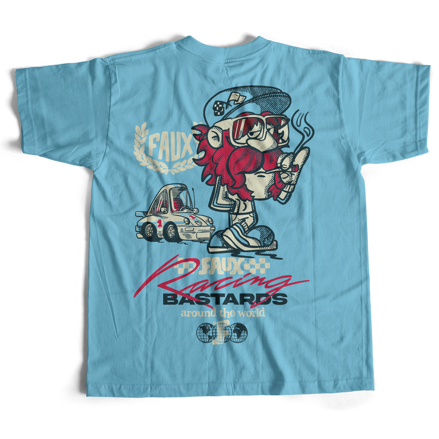 Racing Bastards Chop T-Shirt