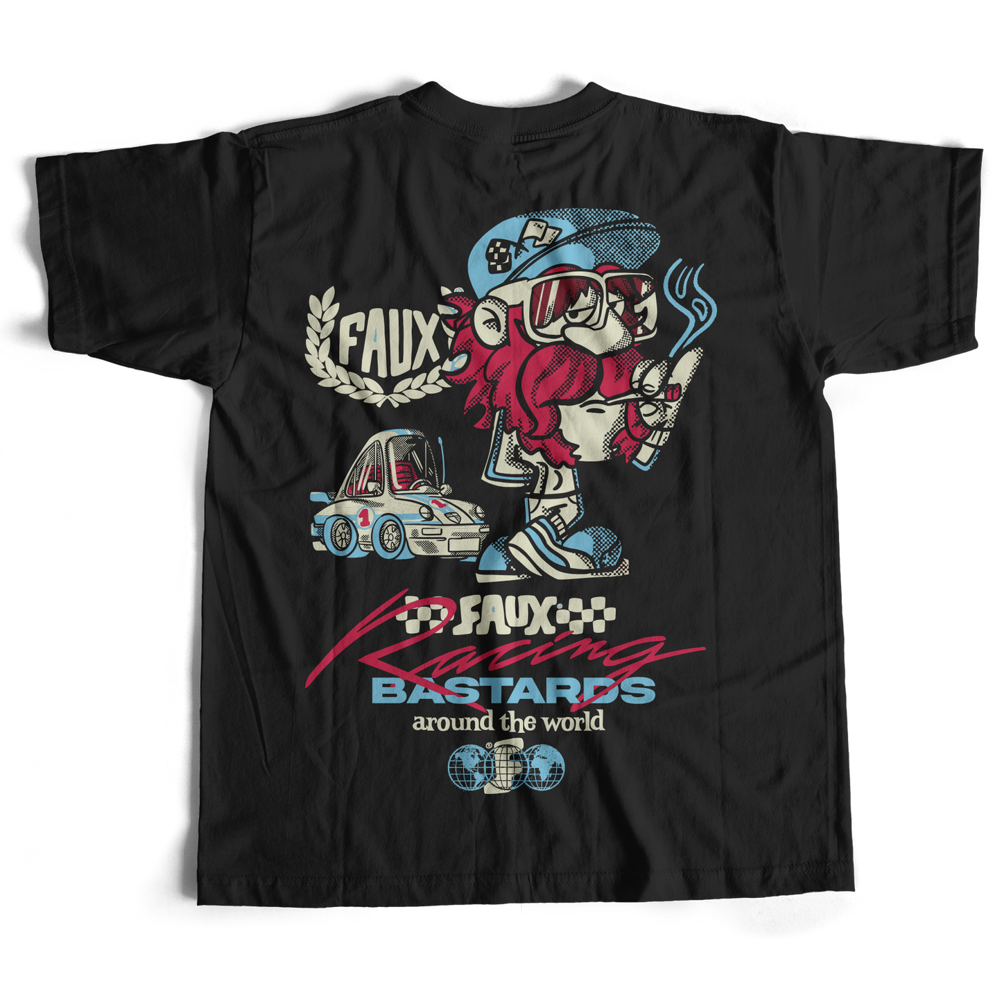 Racing Bastards Chop T-Shirt