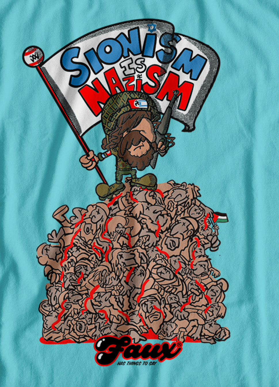 Sionism Is Nazism T-Shirt