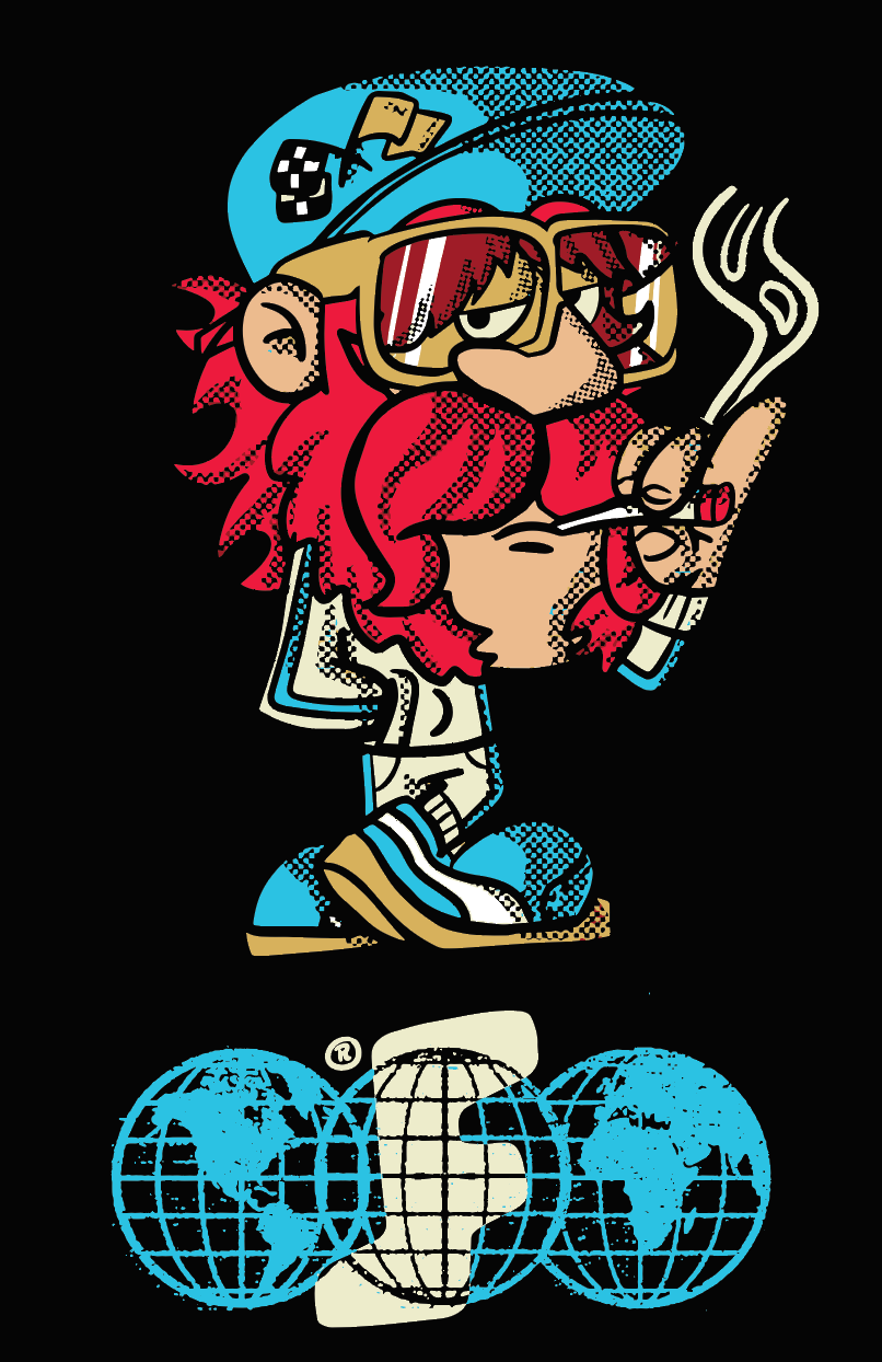 Racing Bastards Chop T-Shirt
