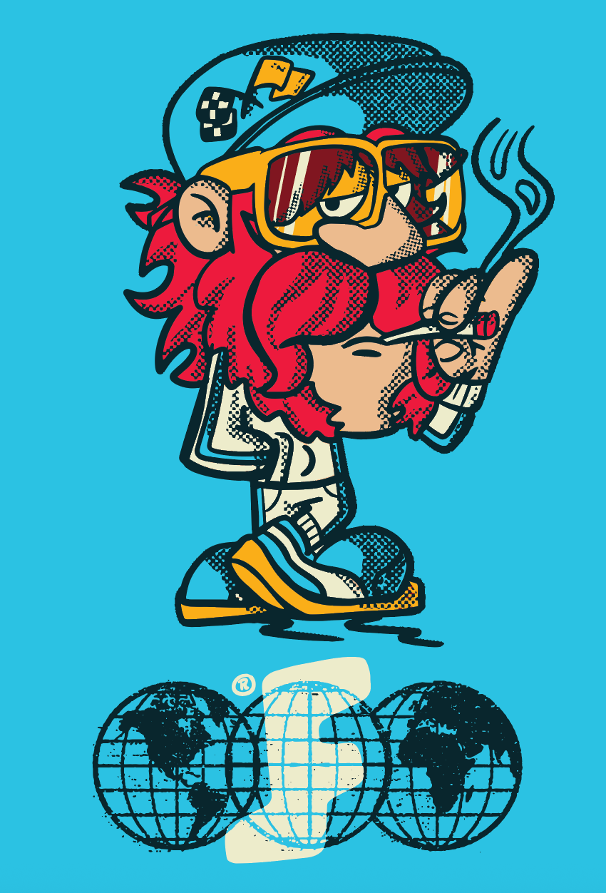Racing Bastards Chop T-Shirt