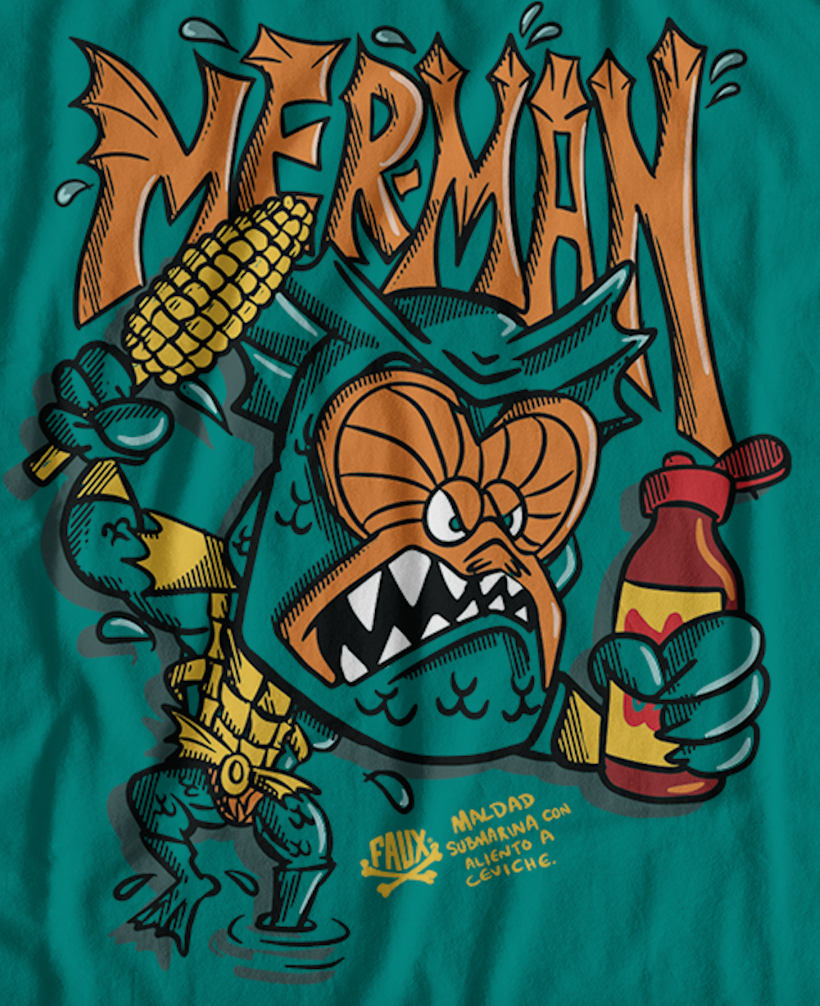 Mer-Man Parody T-Shirt