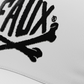 Trucker Hat FAUX Bones Logo Blanca