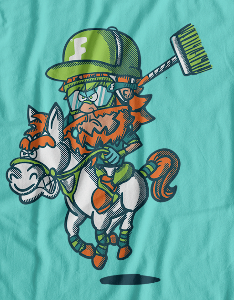 Polo Faux T-Shirt