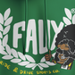 Petrol Faux Logo Hoodie