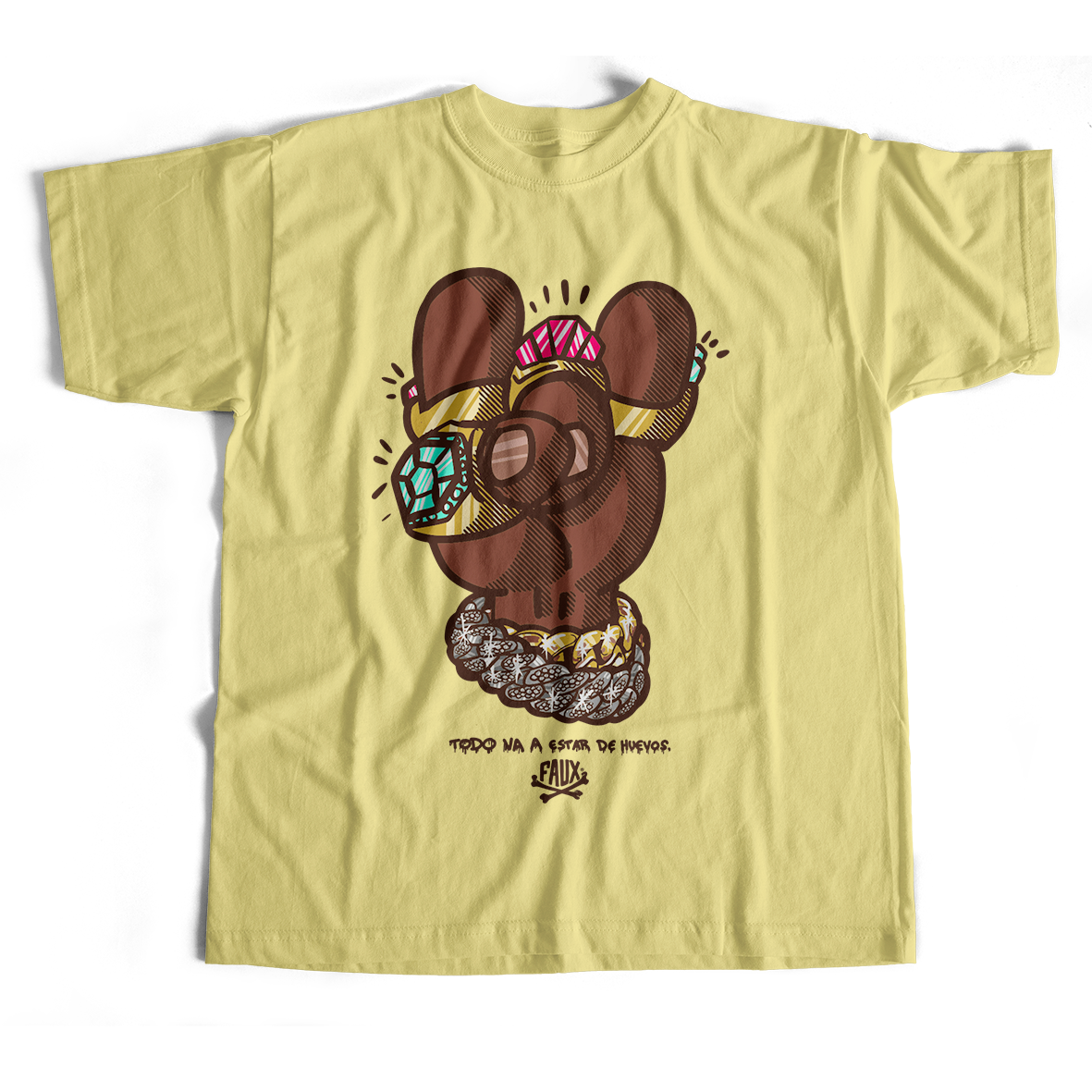 Todo Va A Estar De Huevos Bling Hand T-Shirt