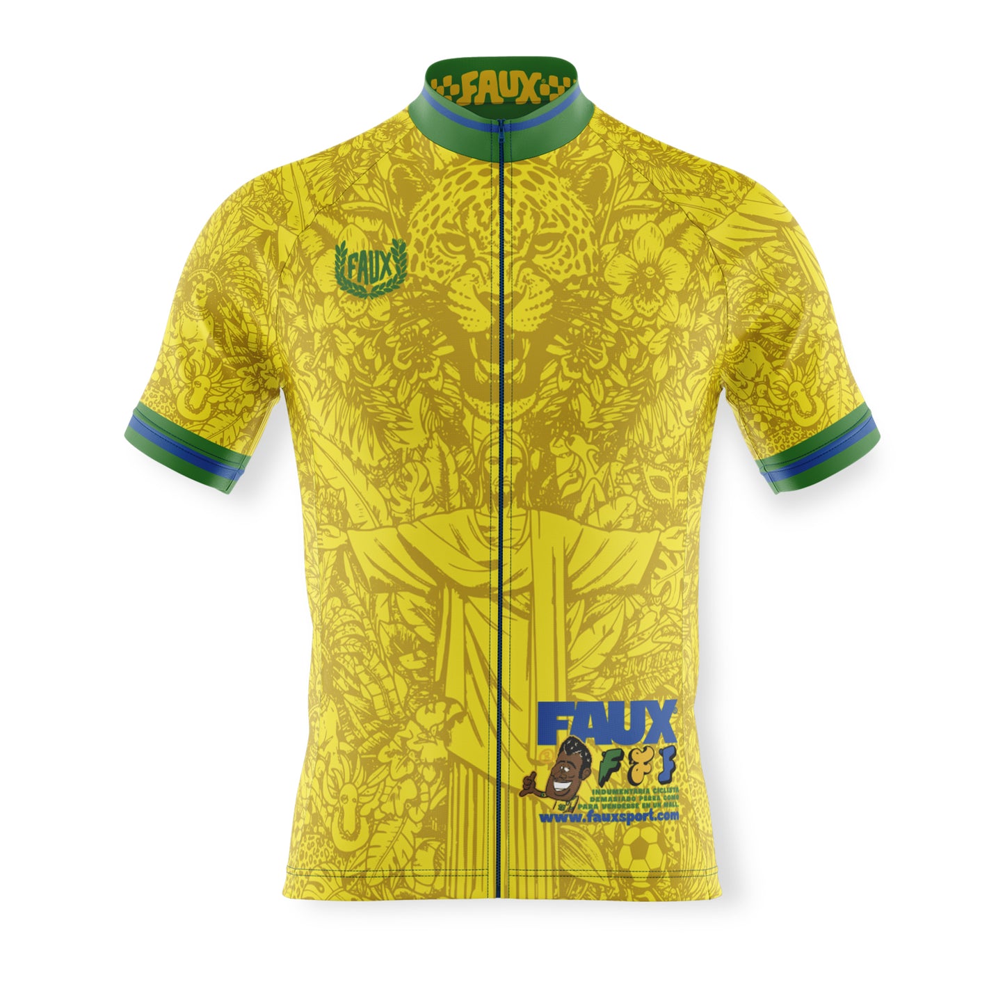 Brasil Nations Cycling Jersey