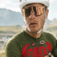 Checkers Army Green Cycling Jersey
