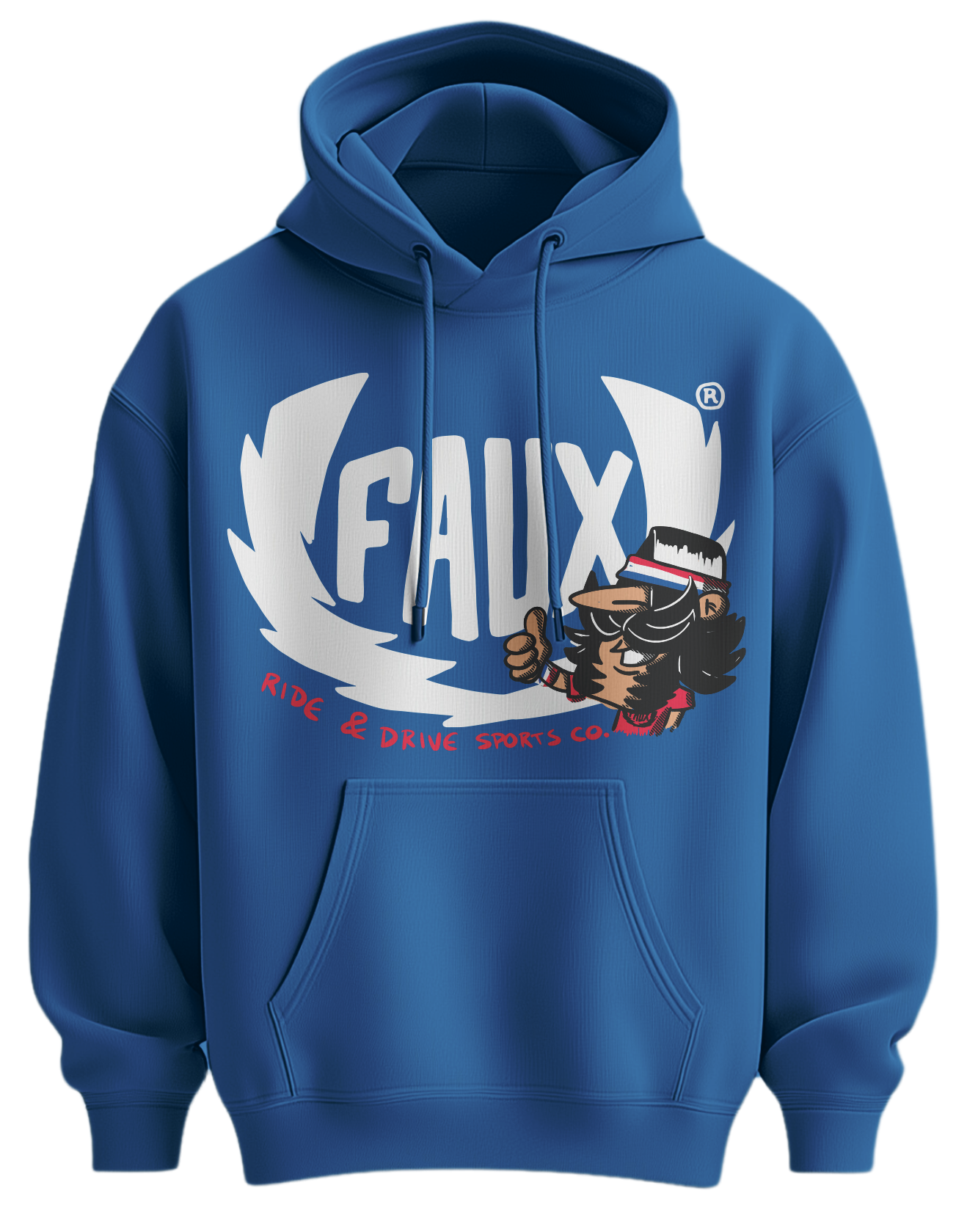 Clutch Faux Logo Hoodie