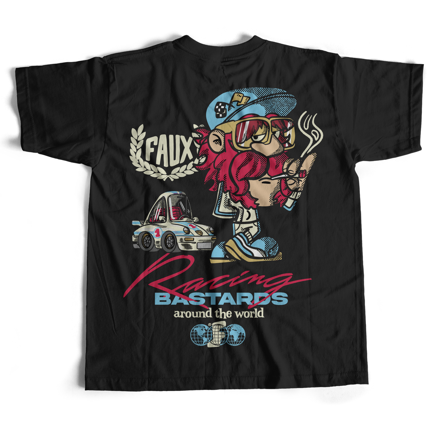 Racing Bastards Chop T-Shirt
